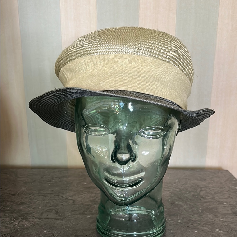 Stylish Two-Tone Hat